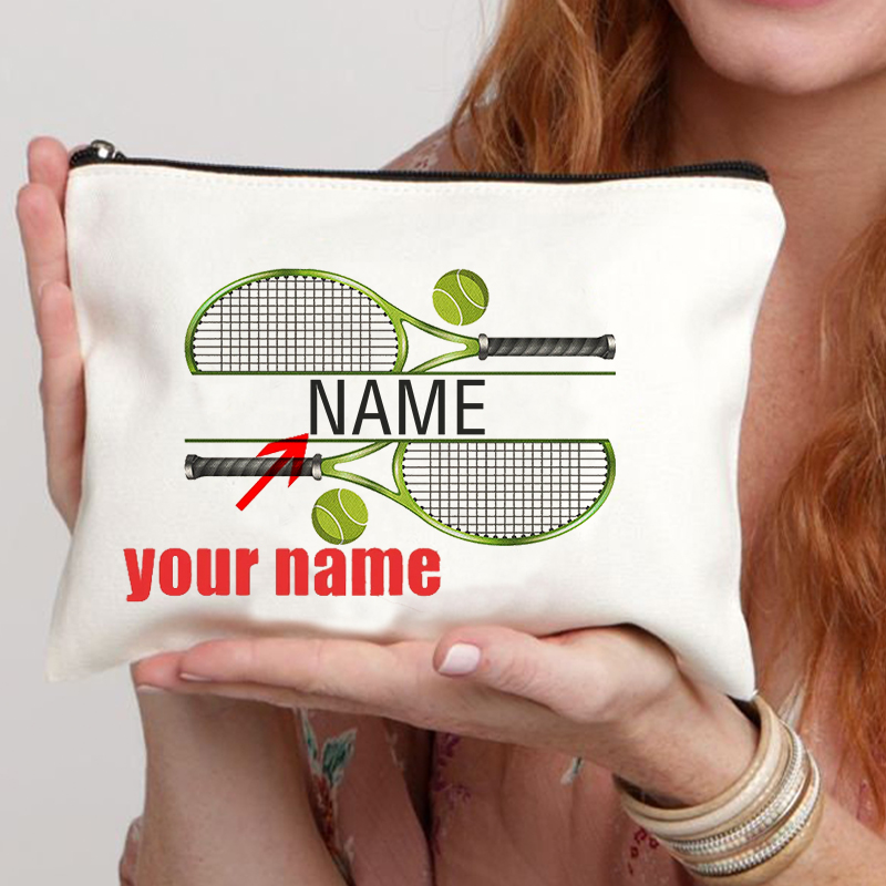 Women Bags Name - Sac de maquillage personnalisé avec nom