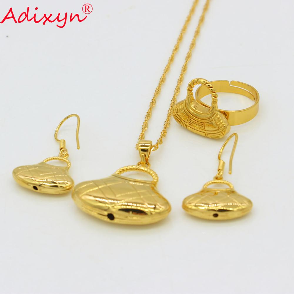 Adixyn – ensemble de bijoux en - Women Bags Png avis et prix