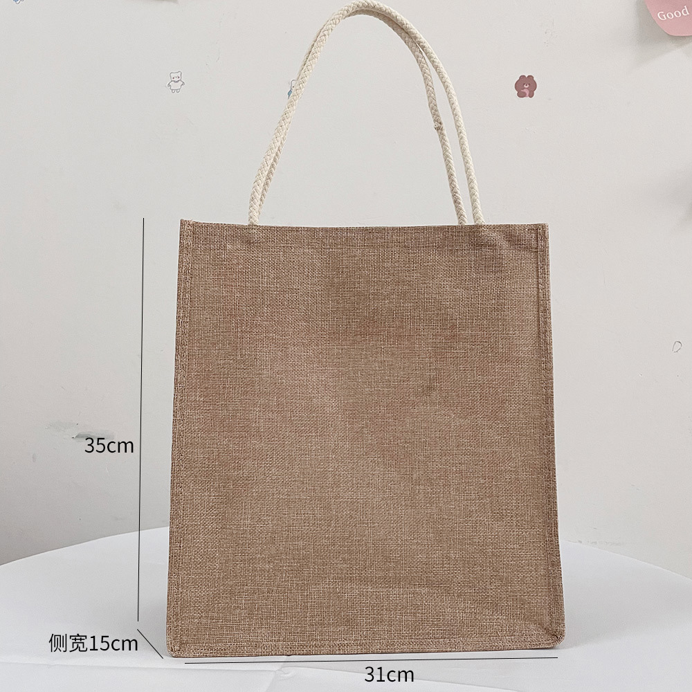 Sac fourre-tout en coton, gran - Women Bags Jute avis et prix