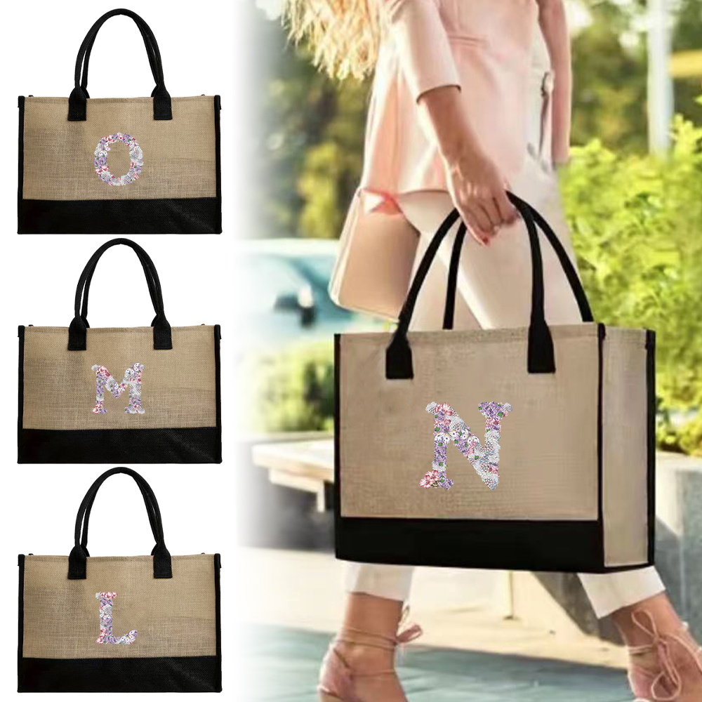 Sac de shopping en jute pour f - Women Bags Jute avis et prix