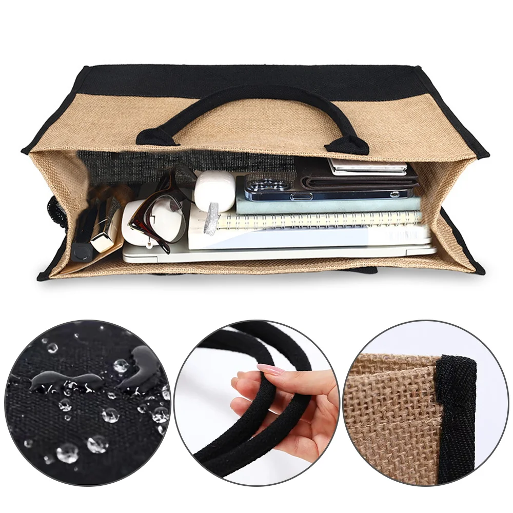 Sac de shopping en jute pour f - Women Bags Jute avis et prix