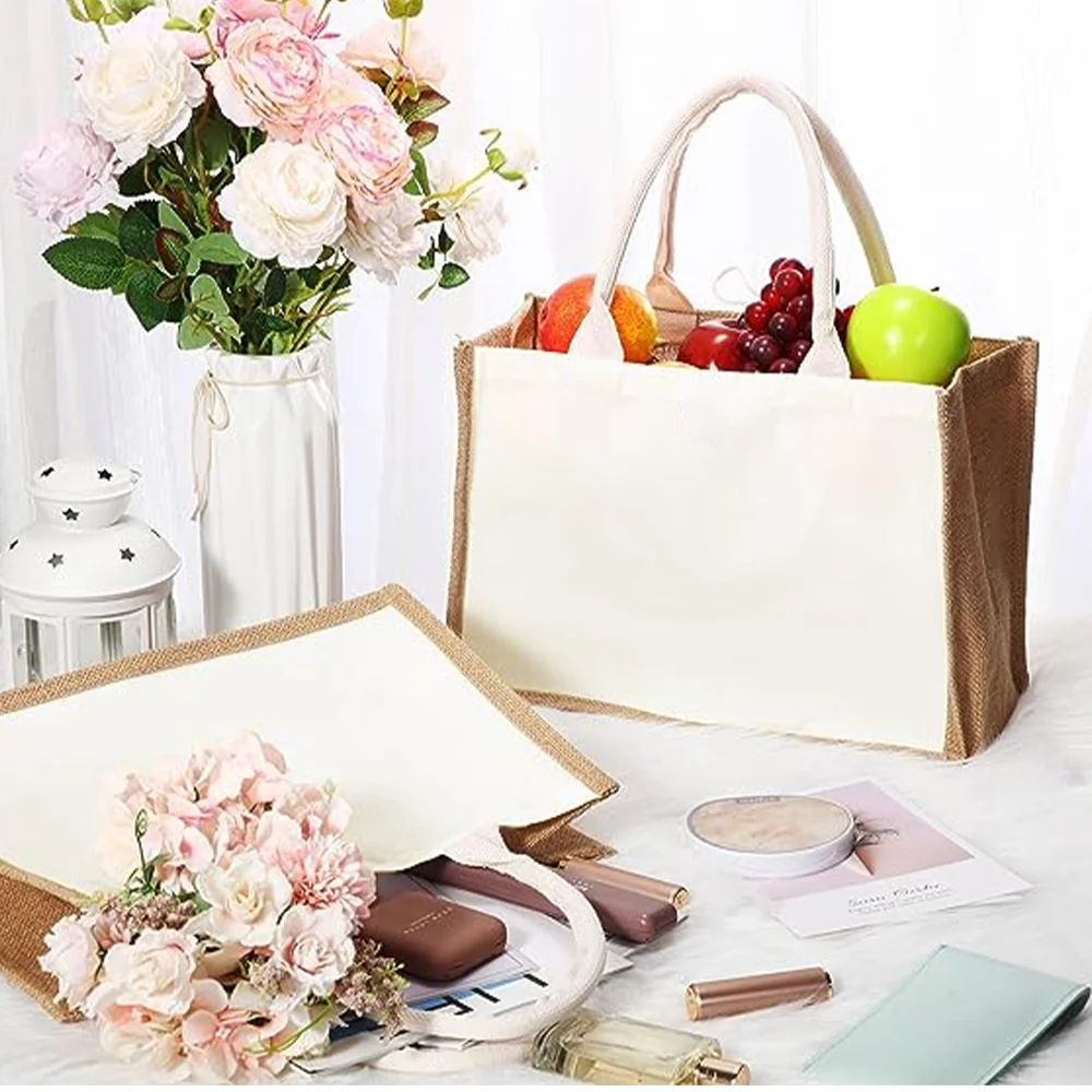 Sacs Fourre-Tout en Toile de J - Women Bags Jute avis et prix