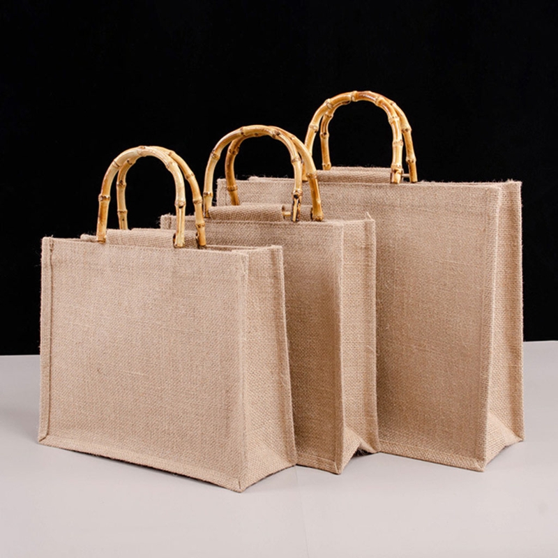 Sac à main en toile de Jute po - Women Bags Jute avis et prix