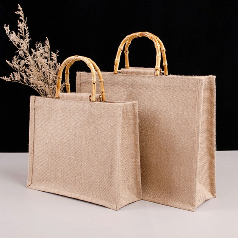 Sac à main en toile de Jute po - Women Bags Jute avis et prix